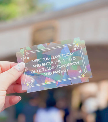 House of the Mouse Suncatcher Sticker